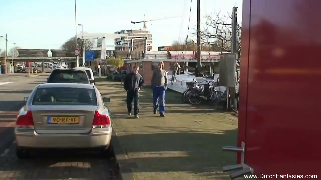 Threesome For Horny Dutch Sister