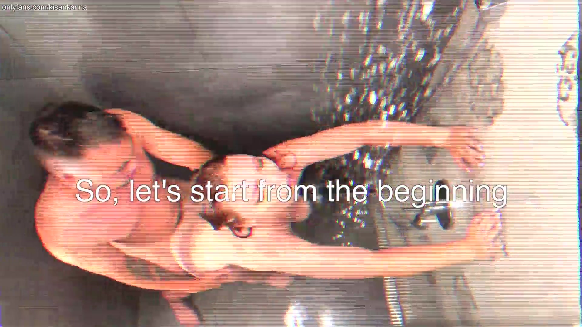 Stepsister was in the shower