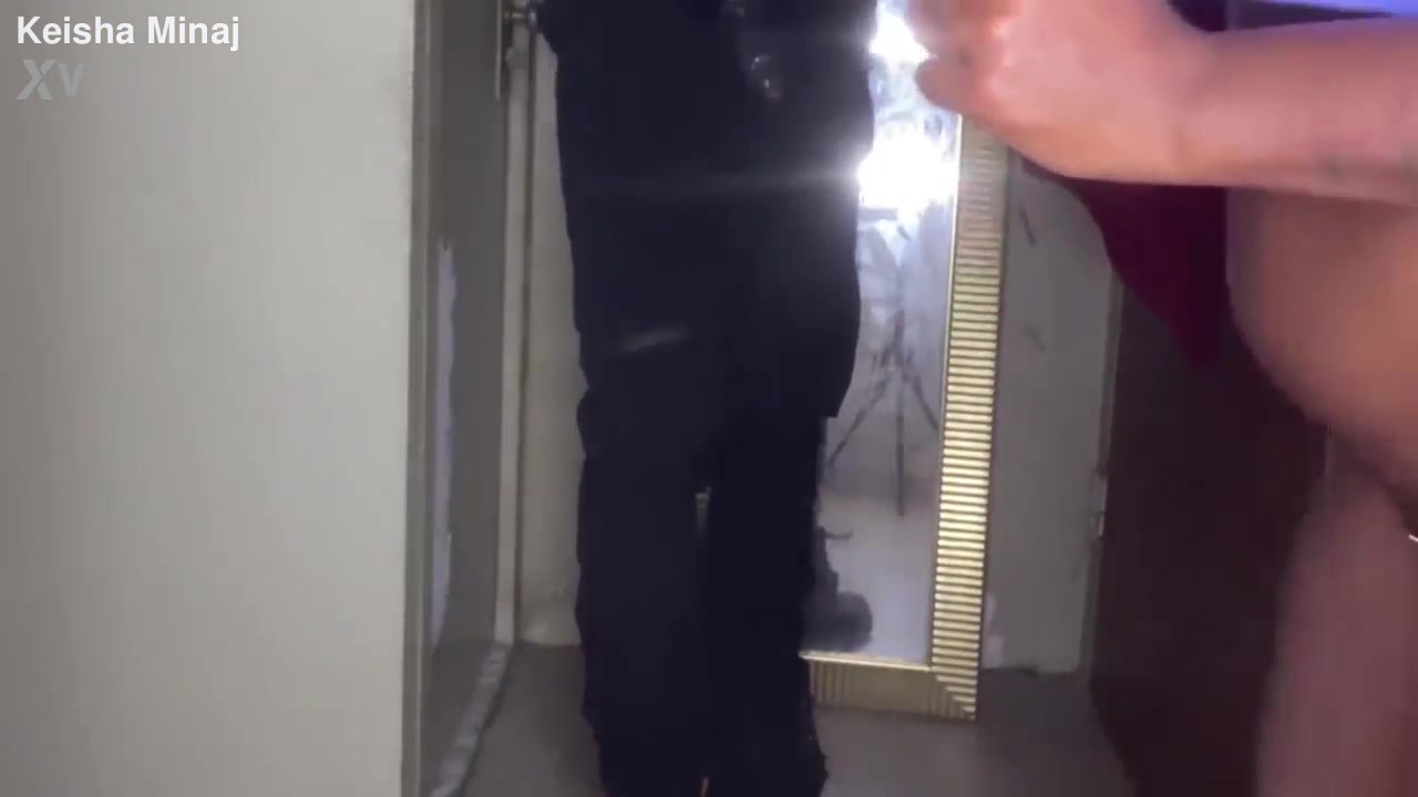 EBONY STEPSISTER SUCKS NUT OUT OF MY 11inch COCK (loud sucking)