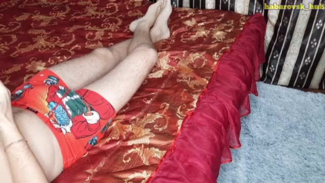 Step Sister Gave a Hot Christmas Present!