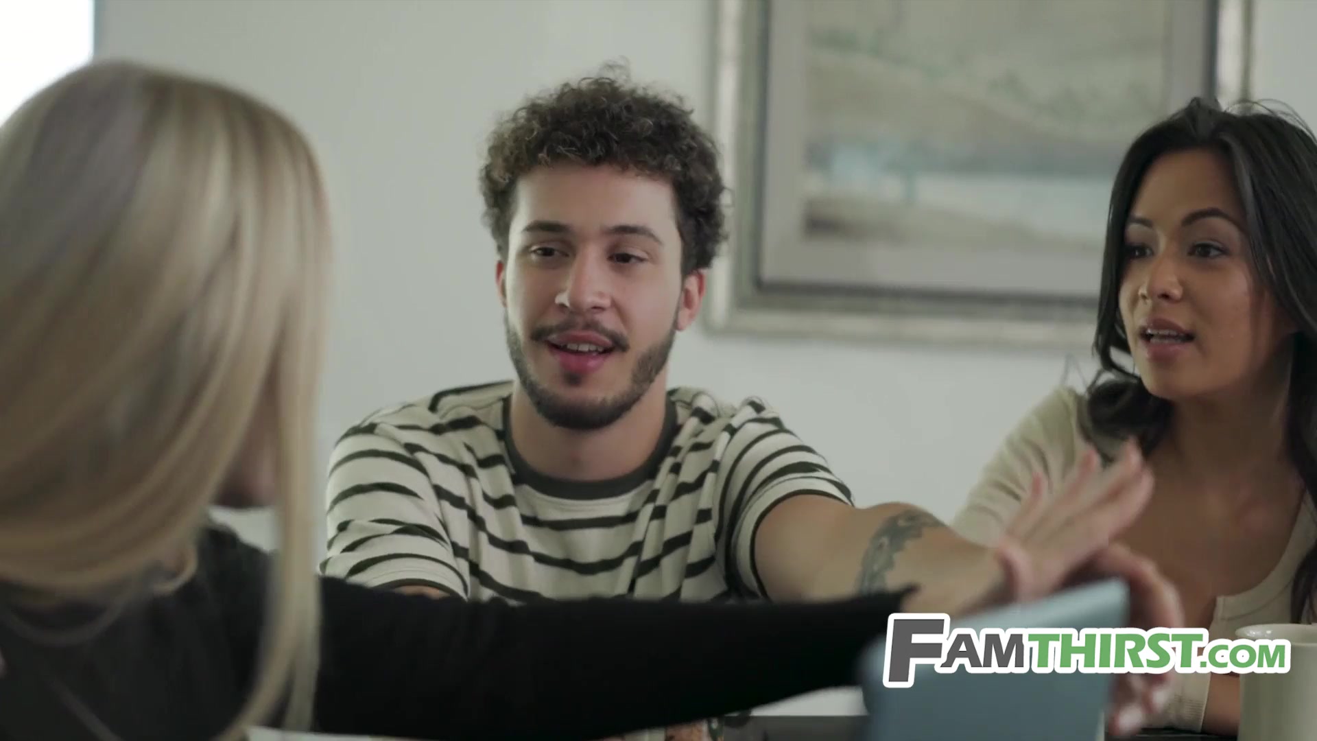 You Do Porn For A Living With Your GF, Stepson?