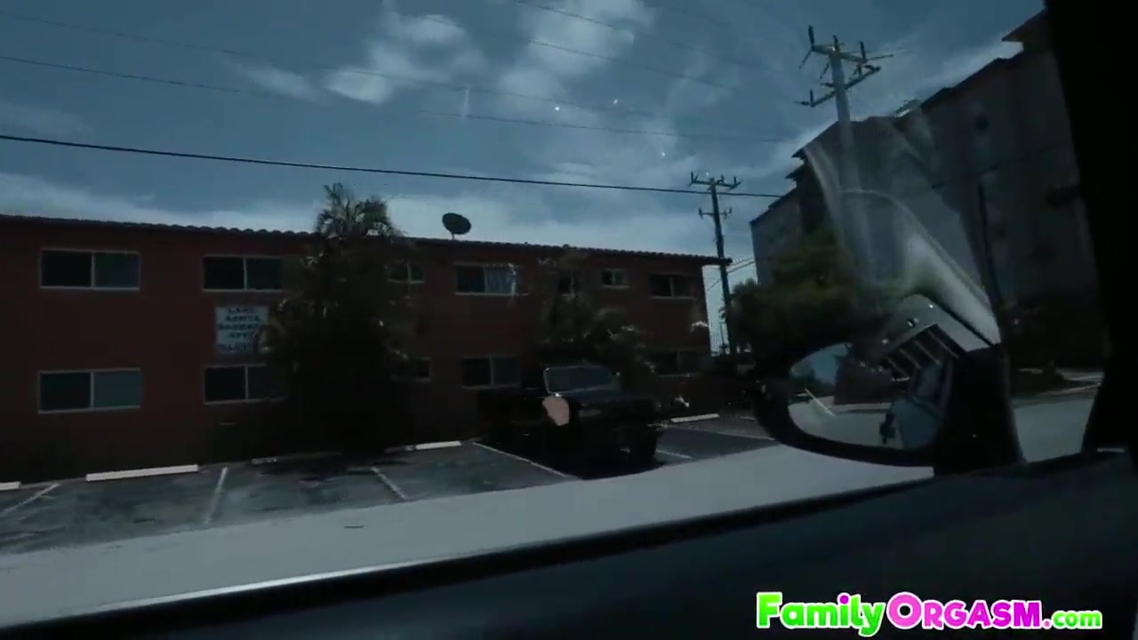 Stepbrother Stepsister Sex After a Drive