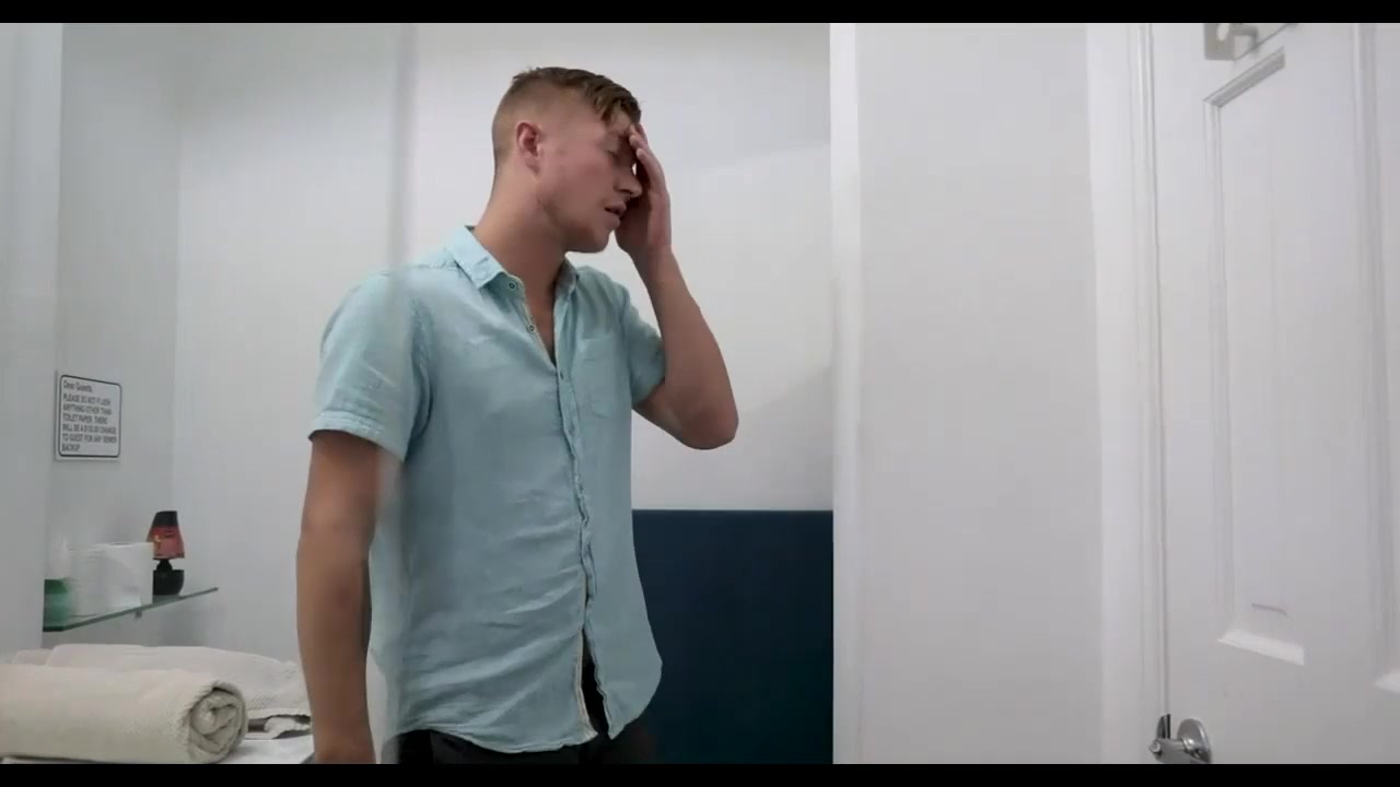 Stepbrother and stepsister helps boner problem