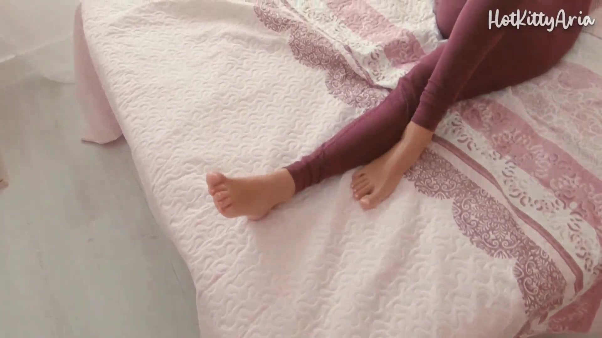 Step sister with big tits and perfect body is fucked before going to the gym and receives hot milk (creampie) from her brother – PART1 – HotKittyAria