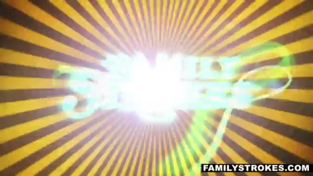 Stepbrother and Stepsister fights over TV remote