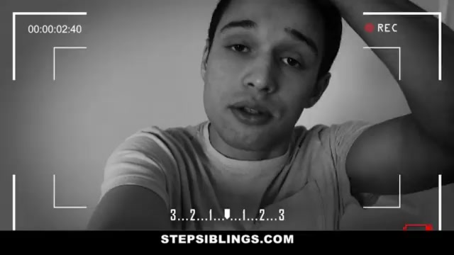 Big butt stepsister pranked into sucking cock