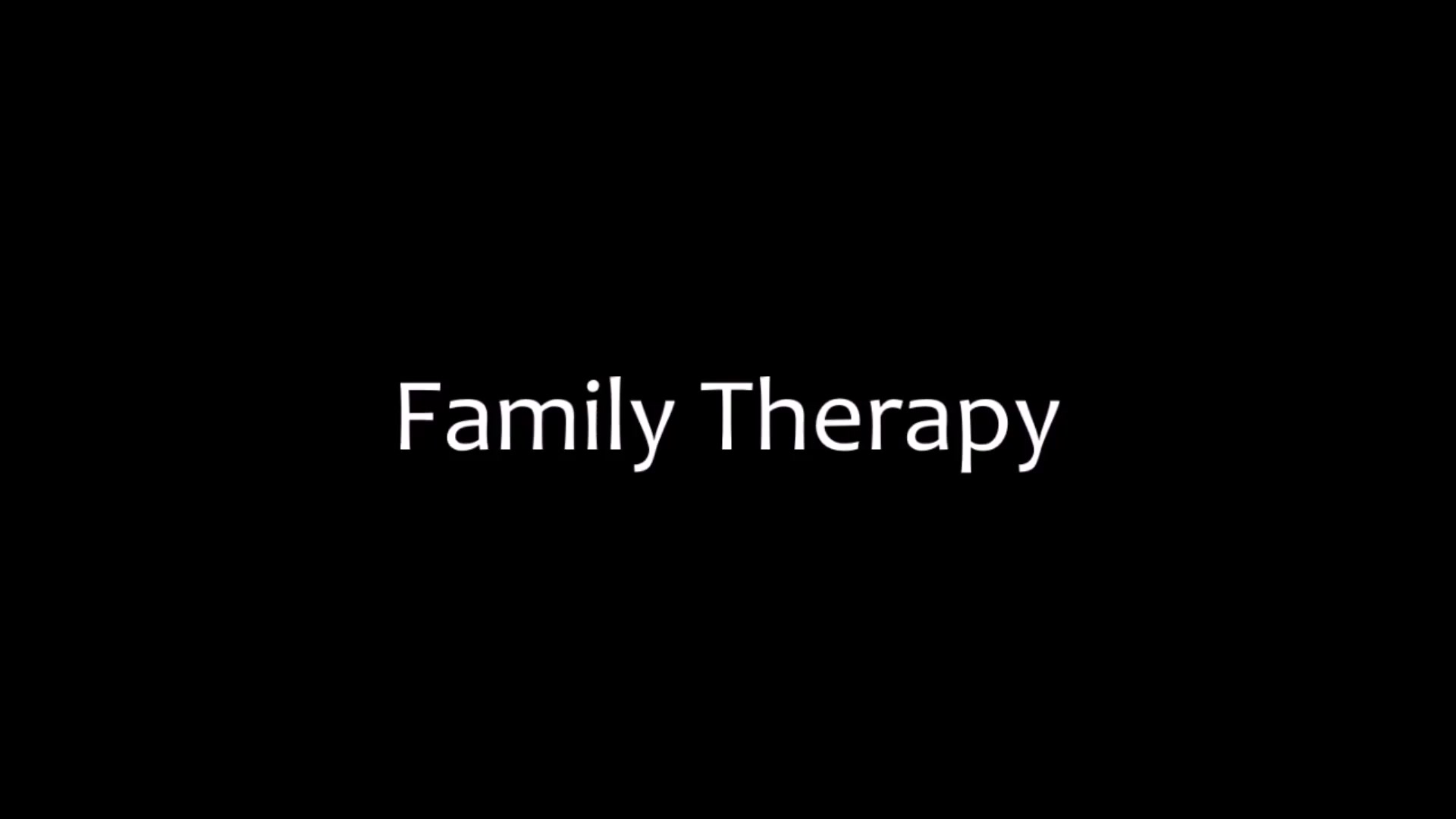 Family therapy new