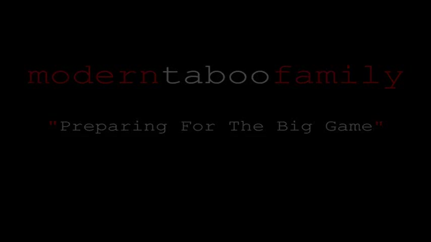 Step Mother Preparing For The Big Game (Modern Taboo Family)