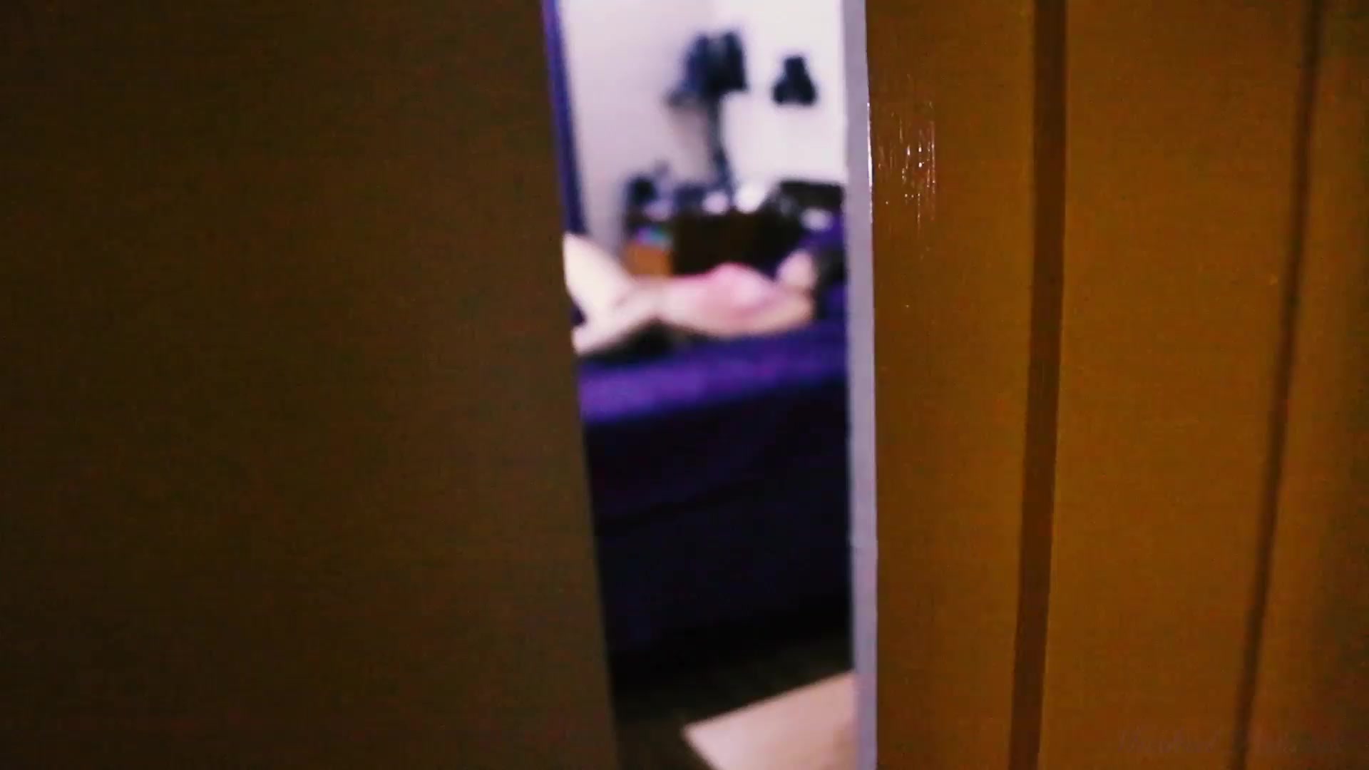 STEP SISTER GETS CAUGHT MASTURBATING, FUCKS AND EATS CUM