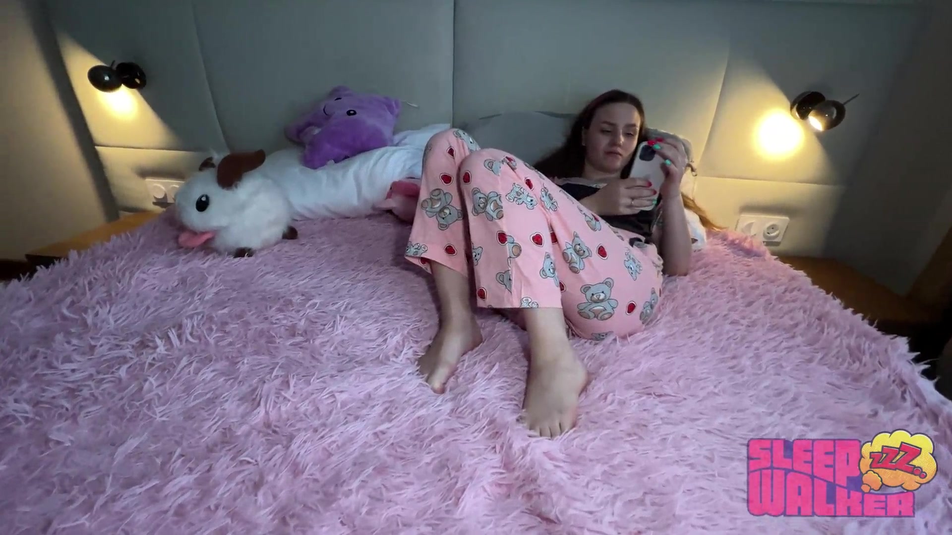 STEPSISTER DREAMS ABOUT STEPBROTHER CUM