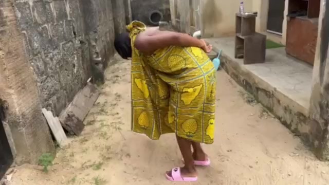 SEX IN THE COMPOUND: OUTDOOR SEX WITH MY SLIM STEP SISTER.