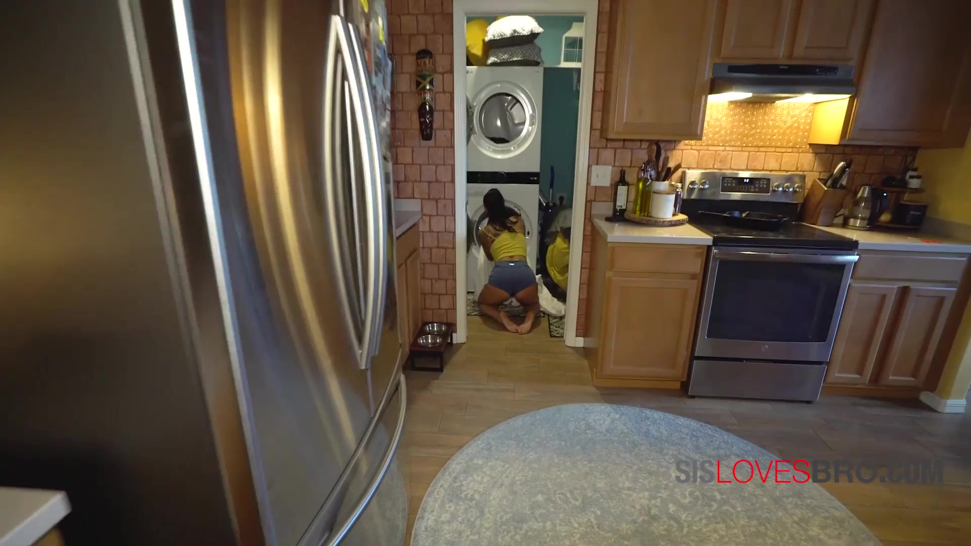 Laundry Day Turns Into Something Sexy With Step Sis