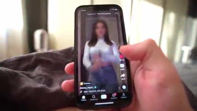 Big Booty Step sister in short shorts hints at sex