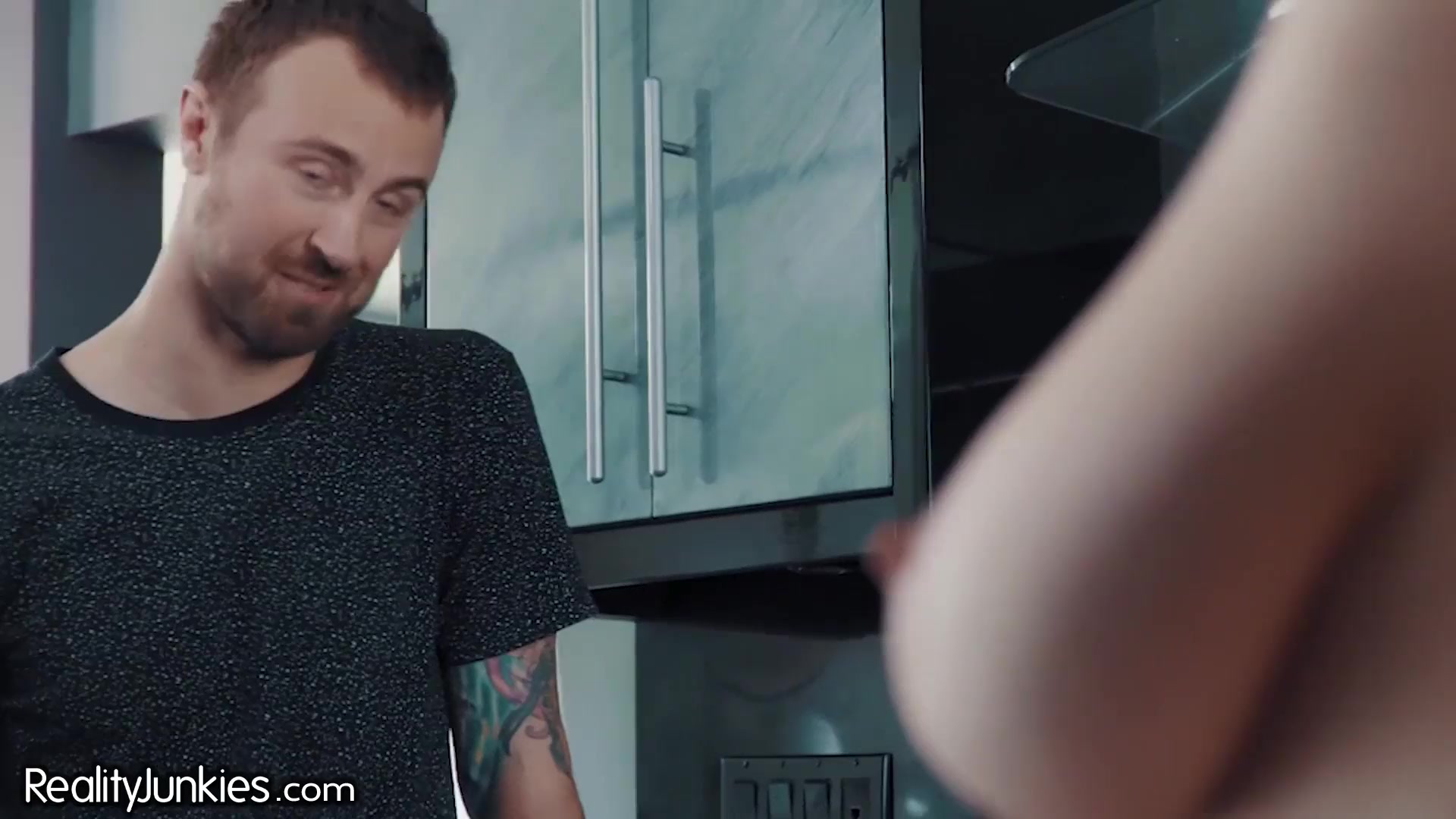 RealityJunkies Busty Step-Sister Lena Paul Spied on by Bro