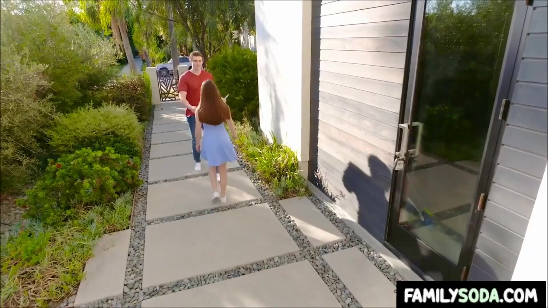 Short Stepsister banged by Tall Stepbrother