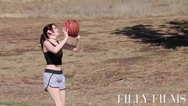 ONE ON ONE BASKETBALL GAME TURNS INTO STEPSISTER ONE ON ONE SEX