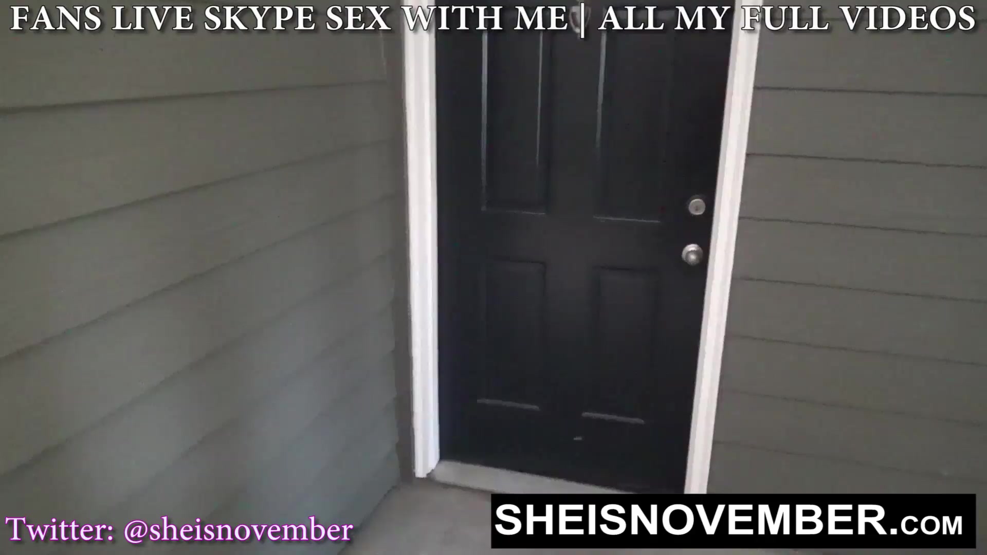 HD Msnovember Step Brother Wanted Head So She Snuck Outside & Sucked His Big Dick Until He Cum In My Mouth In Public on Sheisnovember