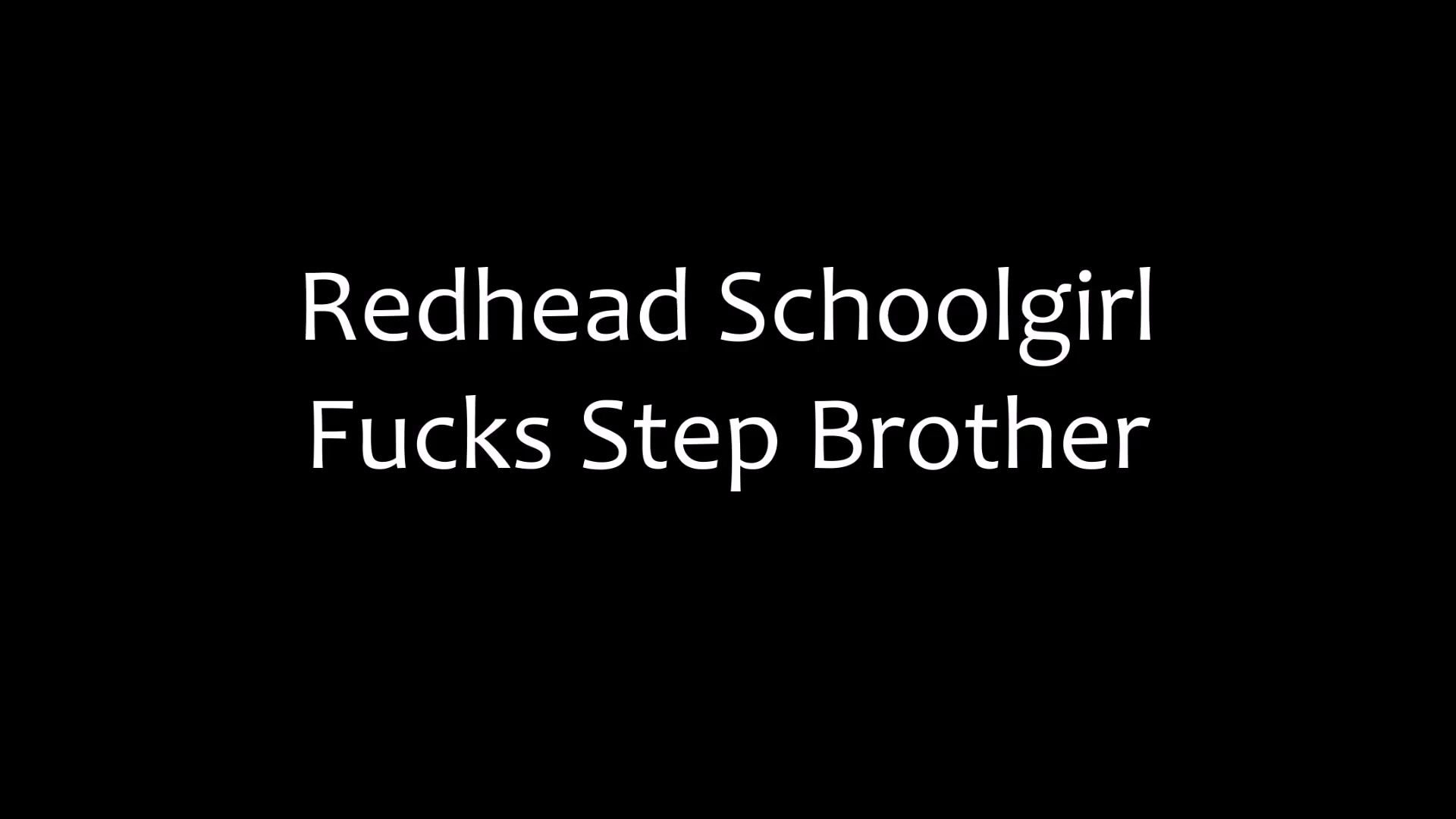 Perfect Redhead Schoolgirl Fucks Step Brother – Nina Skye – Family Therapy – Alex Adams