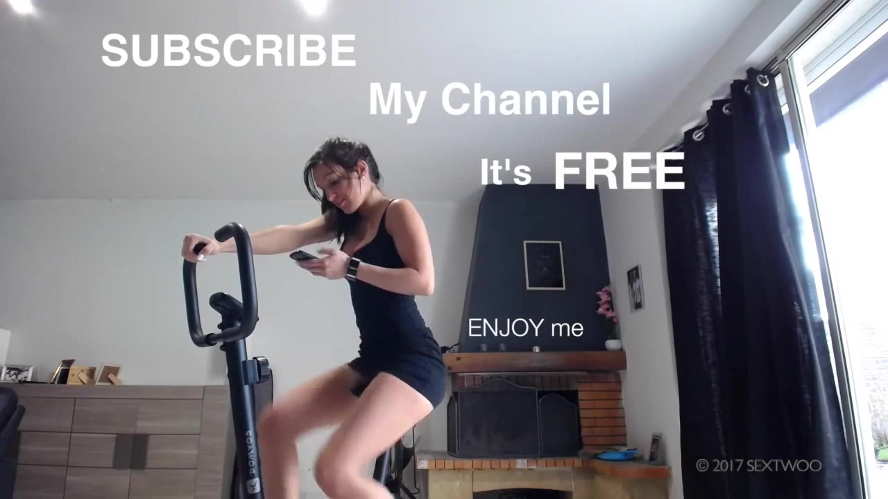 Fuck and Creampie Sister bike gym