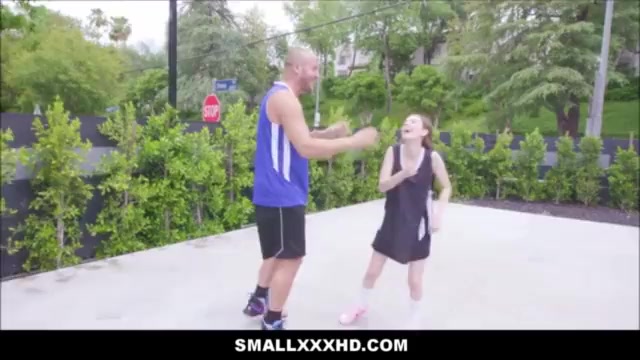 SmallXXXHD – Petite Stepdaughter Lets Stepdad Family Fuck Her After Teaching Her Basketball – Sia Wood, Danny Mountain