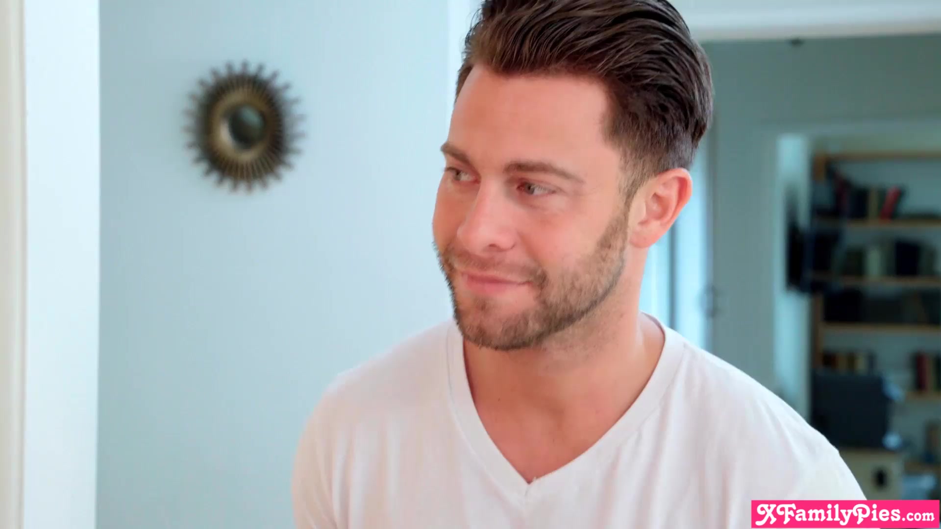 Stepsister teens both want his cock for Thanksgiving