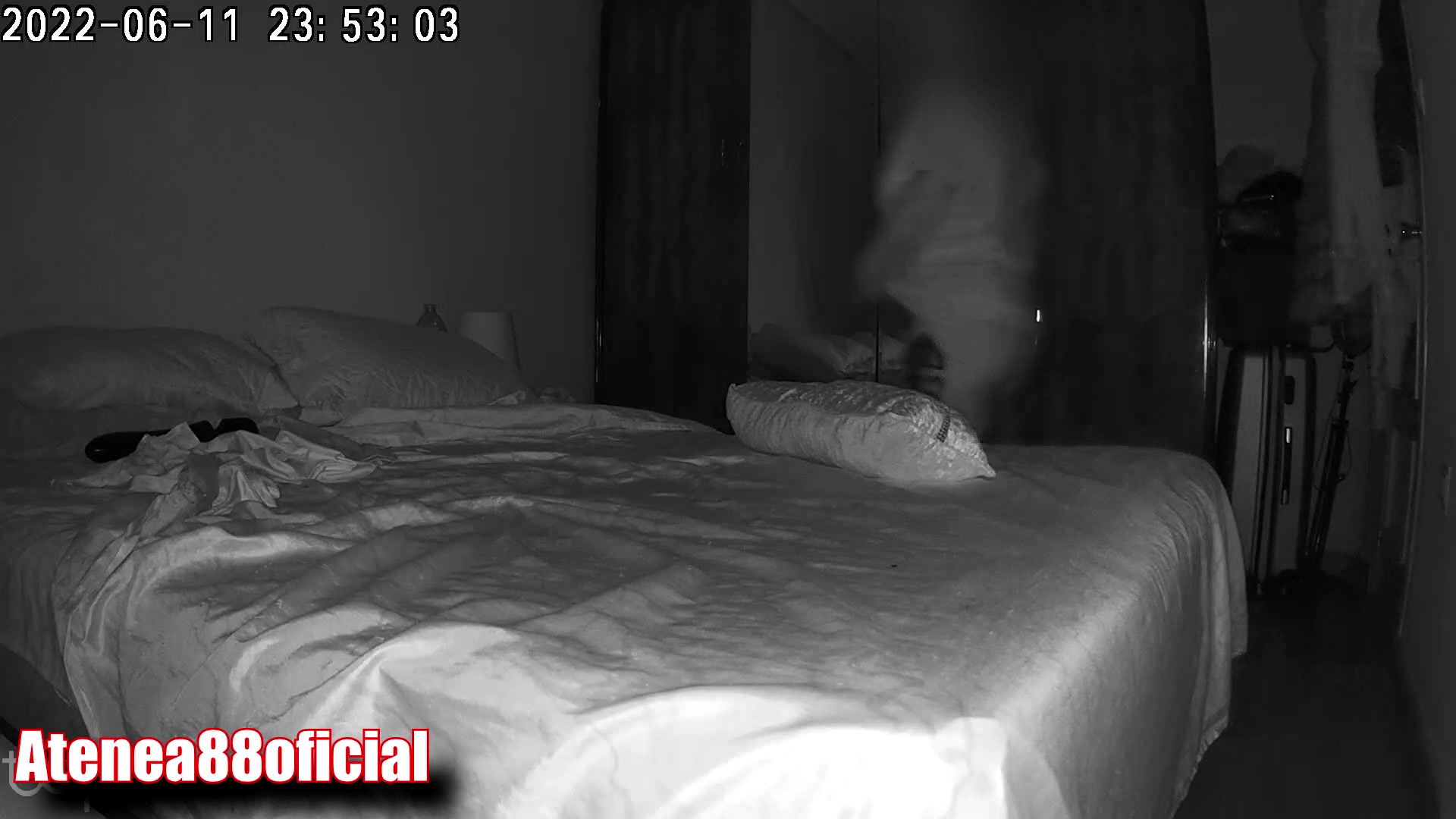 CAUGHT my stepsister orgasm before dreaming