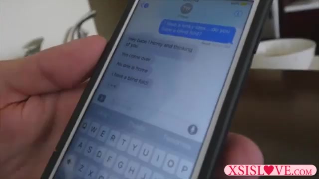 Stepbro and pervy friends fucks the blindfolded stepsister