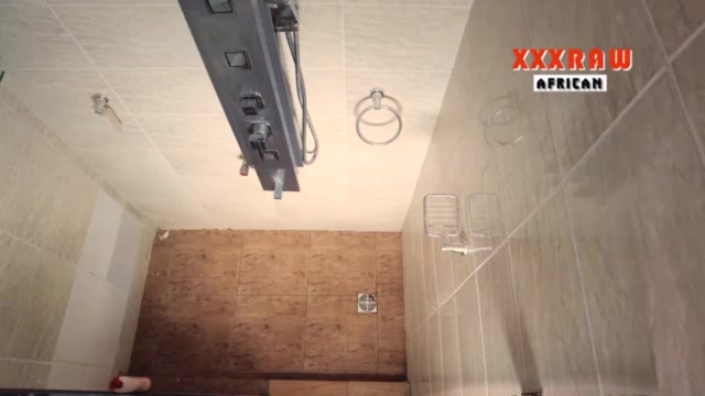 MORNING SHOWER WITH MY NIGERIAN HORNY BIG ASS STEPSISTER STUDENT