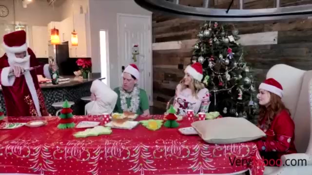 Step Family Sins On Christmas Day- Charlotte Sins, Summer Hart