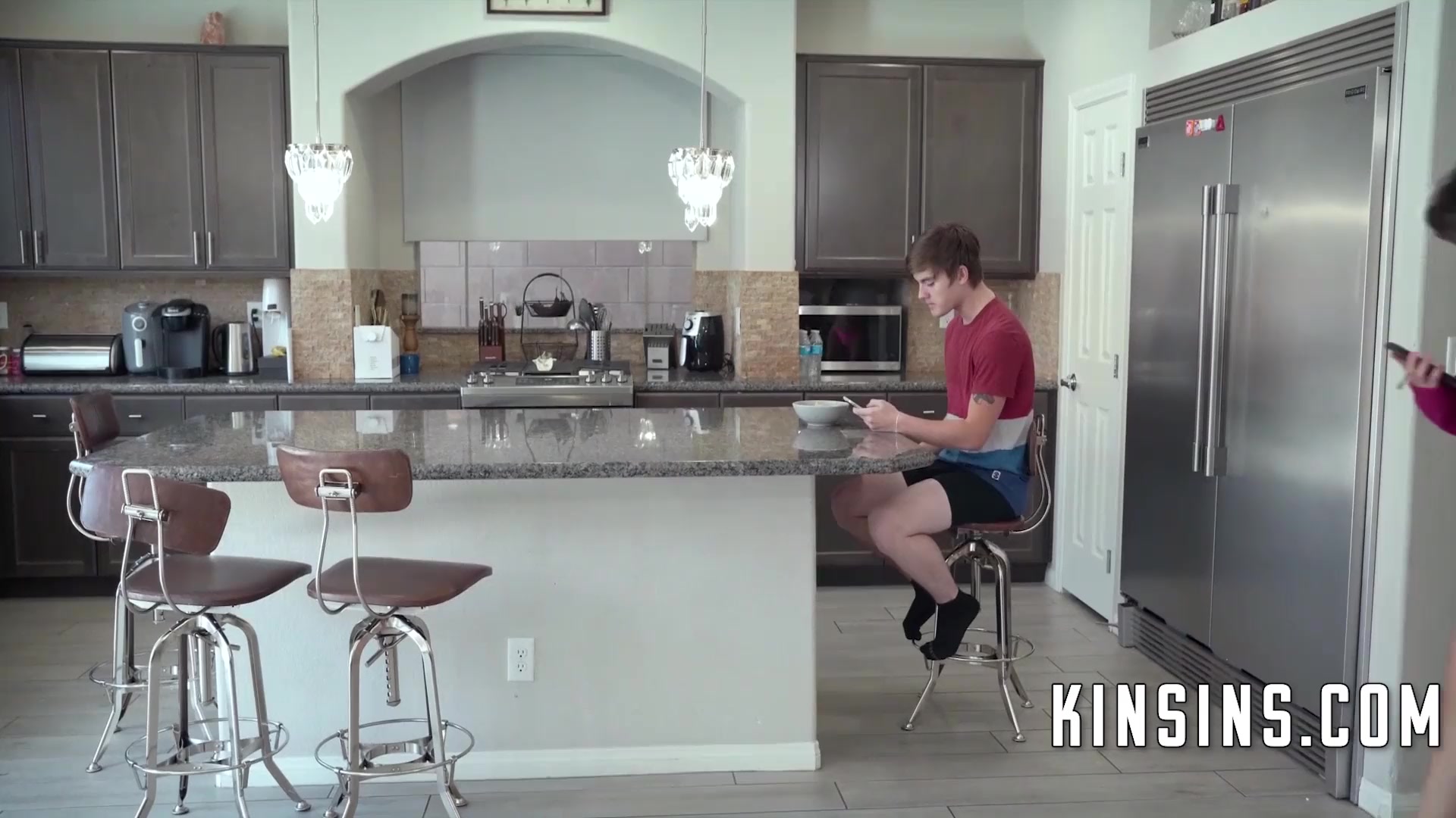 Step Family Threesome- Nicole Aria, Olive Glass