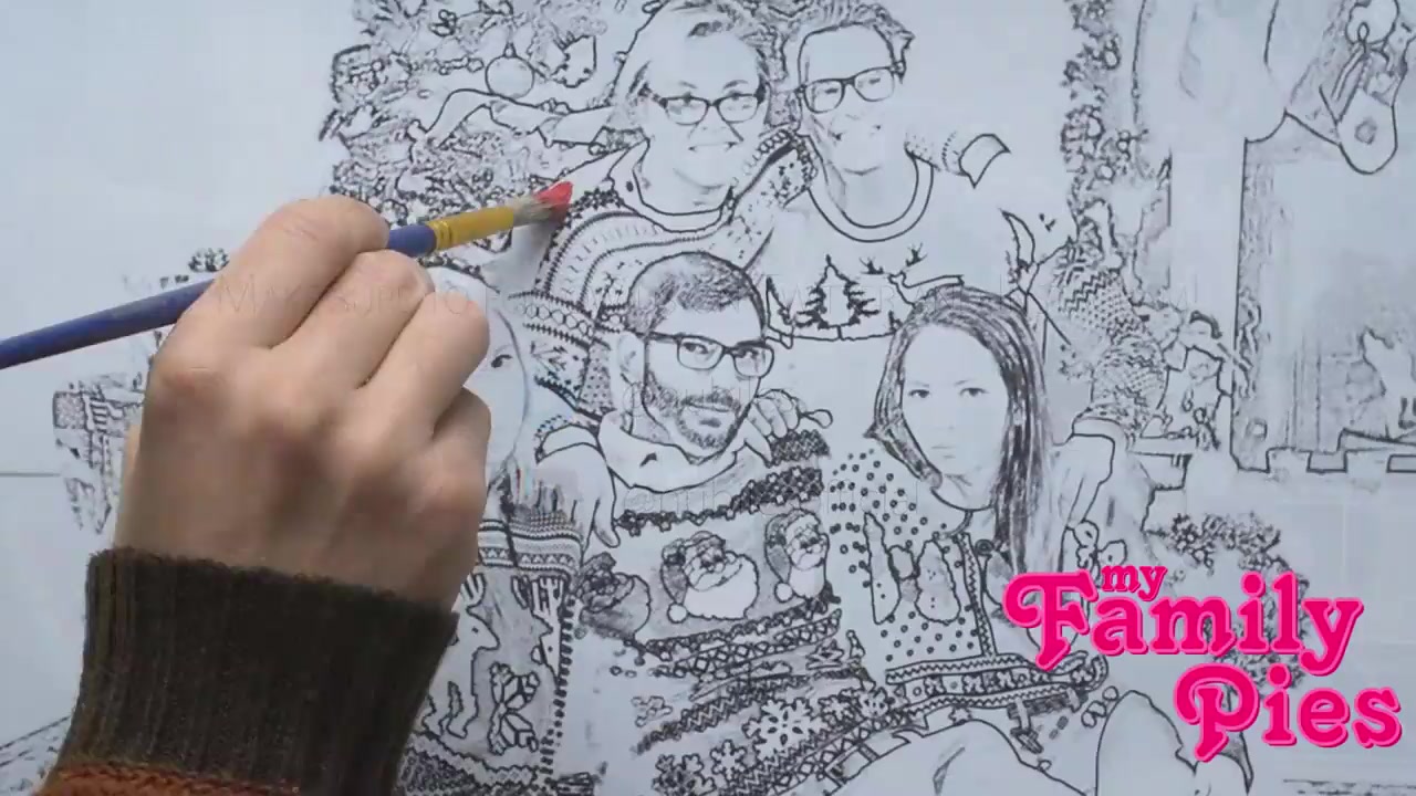 My family pie Christmas no panties , fucking