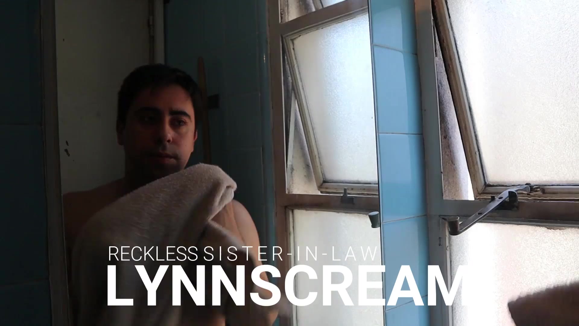 My step sister-in-law suprises me on the bathroom for a quick fuck while my wife is gone (GREAT dirty talk) POV